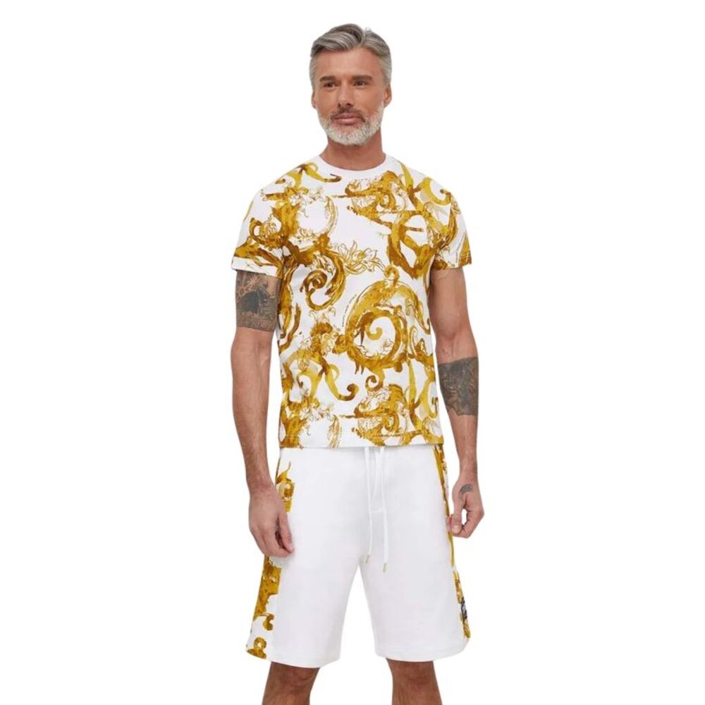Versace Jeans Couture White Baroque Shorts – Luxe Comfort